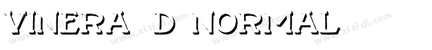 Vinera 3D Normal字体转换